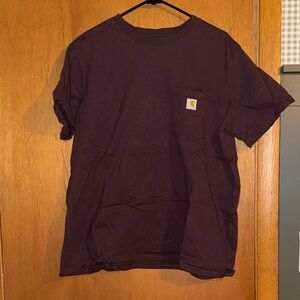 Carhartt Dark Maroon Pocket Tee